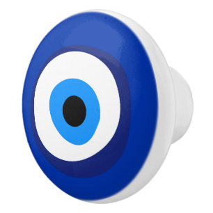 Bouton De Porte En Céramique evil eye ancient symbol antiquity talisman superst