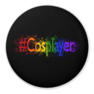 Bouton De Porte En Céramique Falln Fier Cosplayer