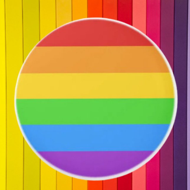 Bouton De Porte En Céramique Fierté tactile : Arc en ciel (Créateur téléchargé)