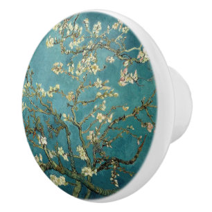 Bouton De Porte En Céramique Fleur d'amande