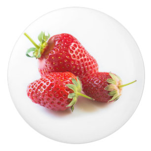 Bouton De Porte En Céramique Fraises