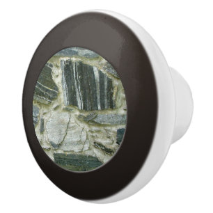 Bouton De Porte En Céramique Géologie Vieux mur de pierre