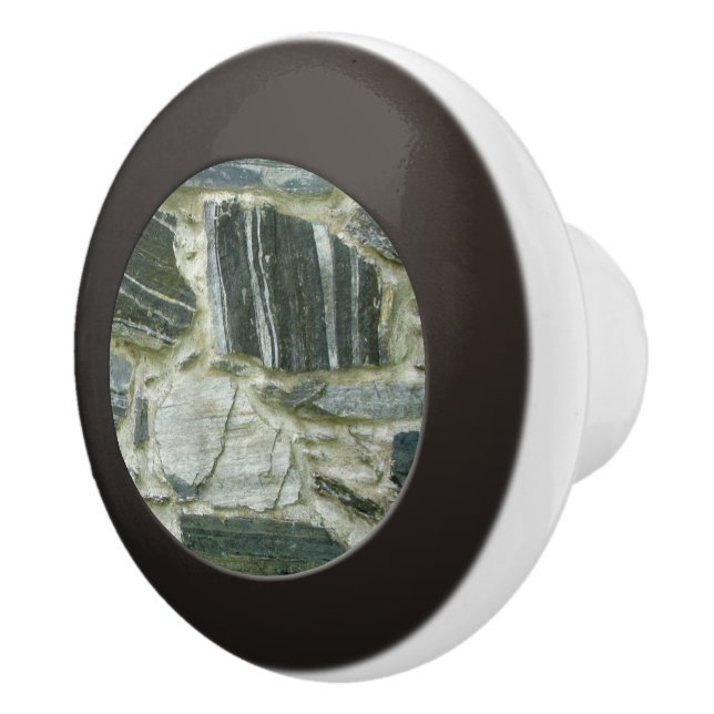 Bouton De Porte En Céramique Géologie Vieux mur de pierre (Droite)