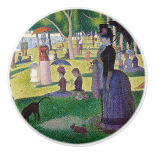 Bouton De Porte En Céramique Georges Seurat - Un dimanche après-midi à l'Île de