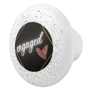Bouton De Porte En Céramique Glamour Engagé