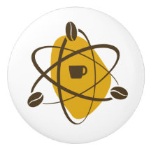 Grains de café atomiques dans des tractions de