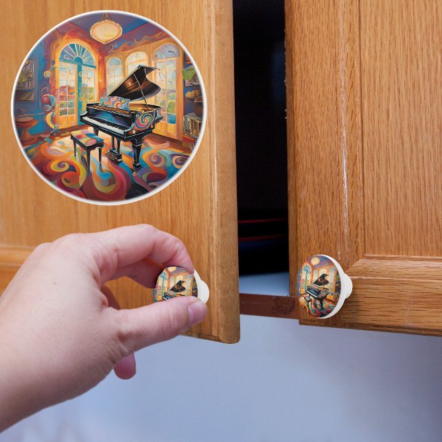 Bouton De Porte En Céramique Grand Piano super (Créateur téléchargé)