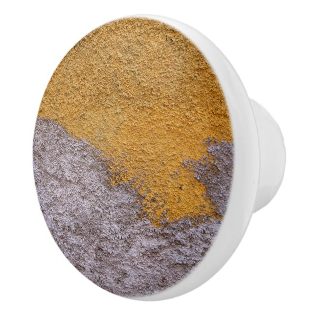 Bouton De Porte En Céramique Gris cru approximatif de Yelllow de mur de (Droite)