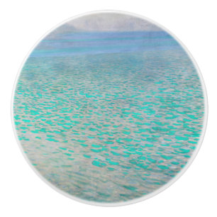 Bouton De Porte En Céramique Gustav Klimt - Attersee