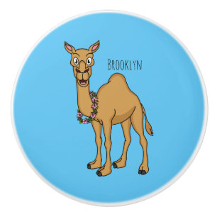 Bouton De Porte En Céramique Illustration de dromadaire