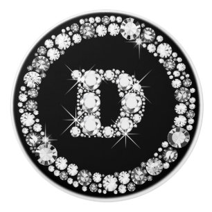 Bouton De Porte En Céramique Infinité du diamant