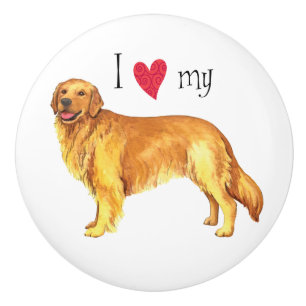 Bouton De Porte En Céramique J'aime mon or