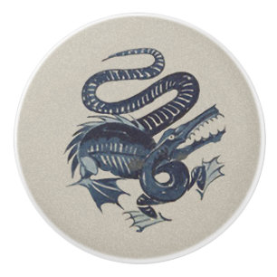 Bouton De Porte En Céramique La brasserie en céramique "Croco-Duck" de William