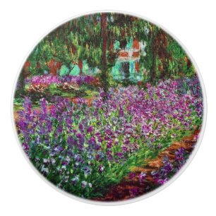 Bouton De Porte En Céramique Le jardin de l'artiste à Giverny par Monet