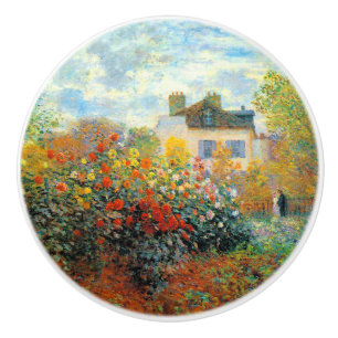 Bouton De Porte En Céramique Le Jardin de Monet à Argenteuil