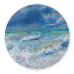 Bouton De Porte En Céramique Le paysage marin par Pierre-Auguste Renoir Art fin