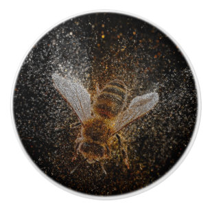 Bouton De Porte En Céramique Les abeilles de Falln sont magiques