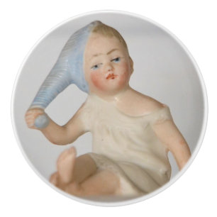 Bouton De Porte En Céramique Little Boy Ceramic Knob