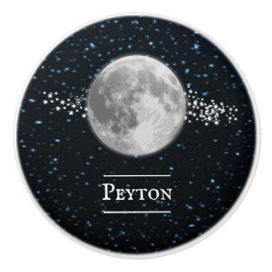 Bouton De Porte En Céramique Lunar Personnalisé Ceramic Knob
