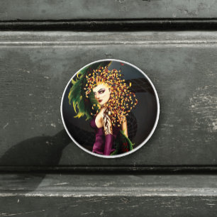 Bouton De Porte En Céramique Méduse Mythologie grecque Snake Gorgon
