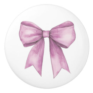 Bouton De Porte En Céramique Meubles à Nœud Rose