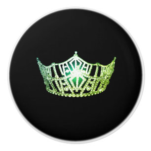 Bouton De Porte En Céramique Miss America Pomme en céramique Cabinet Knob