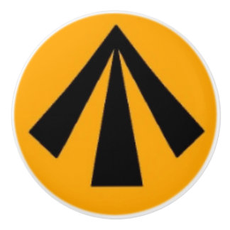 Bouton De Porte En Céramique MOD Arrow 