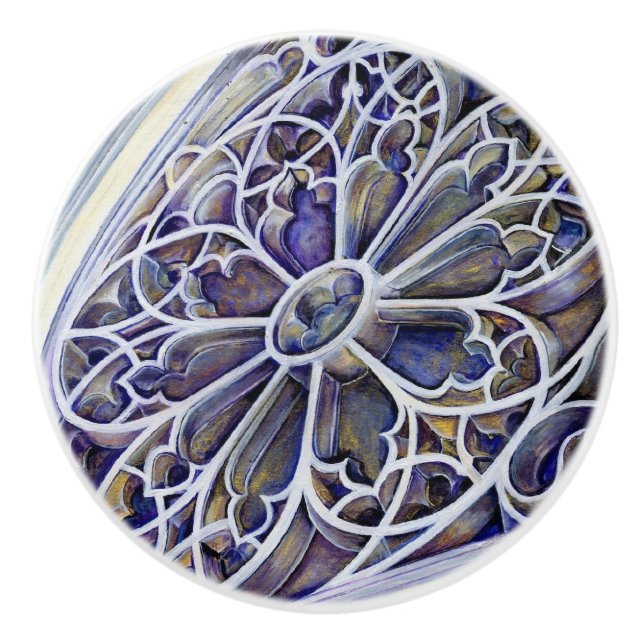 Bouton De Porte En Céramique Moment à Budapest (Devant)