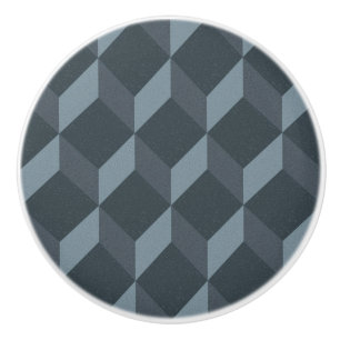 Bouton De Porte En Céramique Motif géométrique abstrait d'arrière - plan