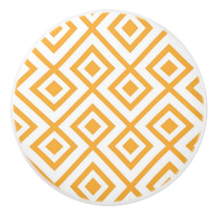 Bouton De Porte En Céramique Motif géométrique formé par pastille