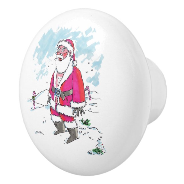 Bouton De Porte En Céramique No Ho Ho Ho ceramic knob (Droite)