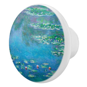 Bouton De Porte En Céramique Nymphes, Claude Monet