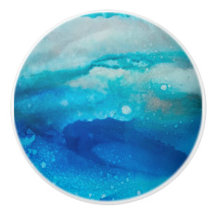 Bouton De Porte En Céramique Ocean Moods Knob for Drawers and Dressers