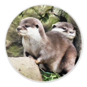 BOUTON DE PORTE EN CÉRAMIQUE OTTERS