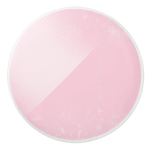 Bouton De Porte En Céramique Pâlissez - le rose ombragé autour du bouton en