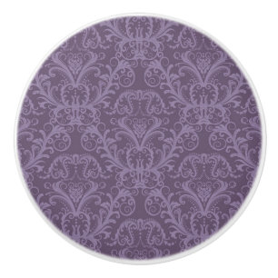 Bouton De Porte En Céramique Papier peint violet luxueux