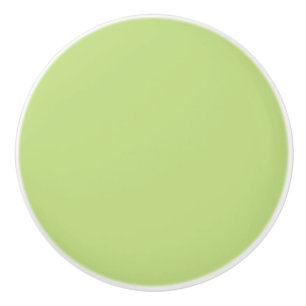 Bouton De Porte En Céramique Pastel Spring Décor vert à Personnaliser