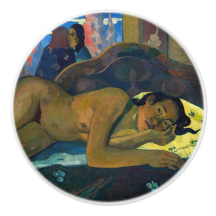 Bouton De Porte En Céramique Paul Gauguin - Nevermore / O Taiti