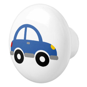 Bouton De Porte En Céramique Petit jouet voiture enfant design de chambre perso