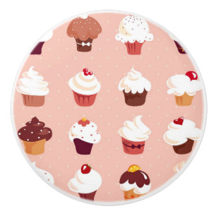 Bouton De Porte En Céramique Petits gâteaux