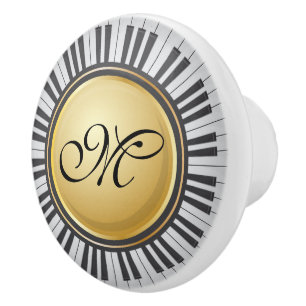 Bouton De Porte En Céramique Piano Music Cabinet Knows