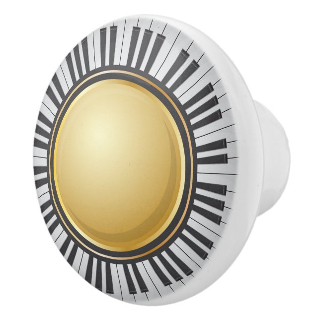 Bouton De Porte En Céramique Piano Music Cabinet Knows (Droite)