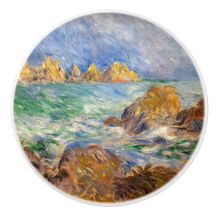Bouton De Porte En Céramique Pierre-Auguste Renoir - Marine, Guernesey