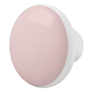 Bouton De Porte En Céramique Pink Potpourri Pastel Couleur Solide Impression