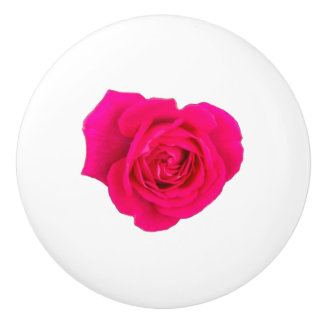 Bouton De Porte En Céramique Pink Rose #4