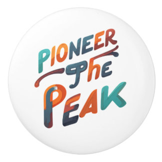 Bouton De Porte En Céramique pioneer The Peak