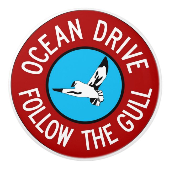 Bouton De Porte En Céramique Poignée/Bouton de porte marine (Devant)