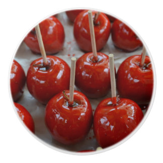 Bouton De Porte En Céramique Pommes de sucrerie dans Fantasyland