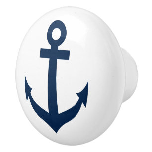 Bouton De Porte En Céramique Porte d'ancrage du navire nautique et tiroirs