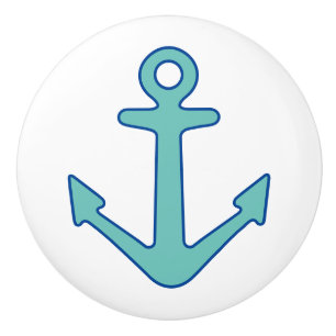 Bouton De Porte En Céramique Porte d'ancrage nautique et tiroirs